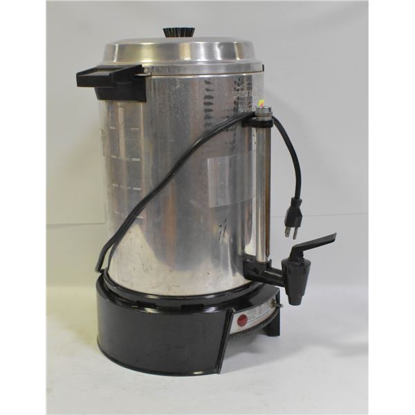 COFFEE PERCULATOR DISPENSER MACHINE