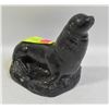 Image 1 : GENUINE SOAPSTONE LARGE CARVED SEAL BY