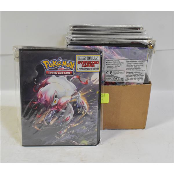 CASE OF 12 POKÉMON PORTFOLIO ALBUMS