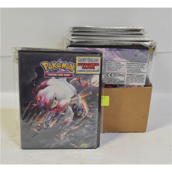 CASE OF 12 POKÉMON PORTFOLIO ALBUMS