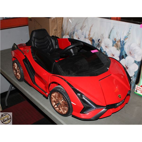 KIDSVIP LAMBORGHINI REMOTE CONTROL RIDE IN CAR