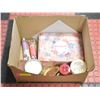 Image 1 : FLAT OF NEW/UNUSED CANDLES, HANDCREAM + SOAP BAR