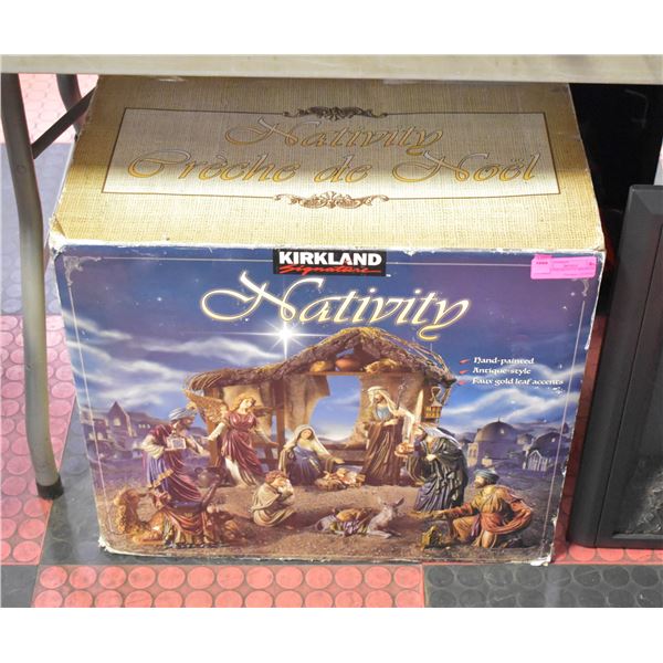 KIRKLAND NATIVITY CRECHE DE NOEL