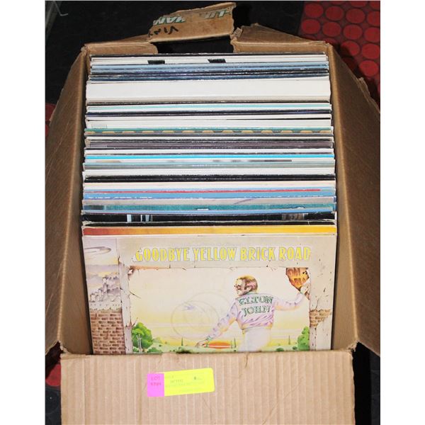 52 VINYL RECORD ALBUMS. 70" AND 80" ROCK