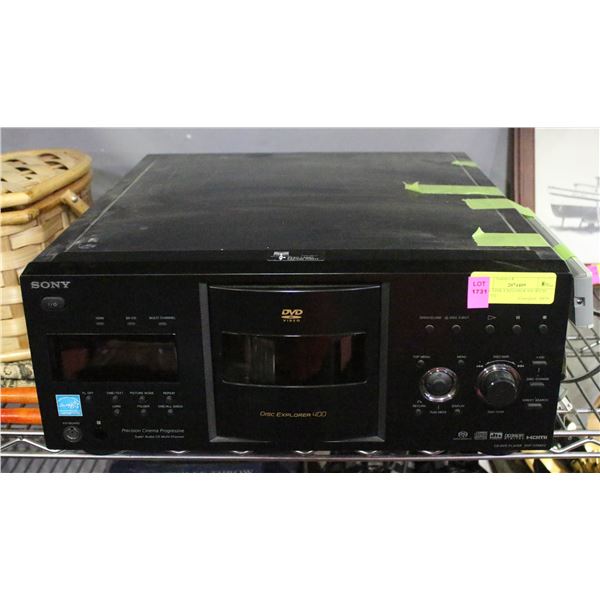 SONY DISK EXPLORER 400 WITH REMOTE