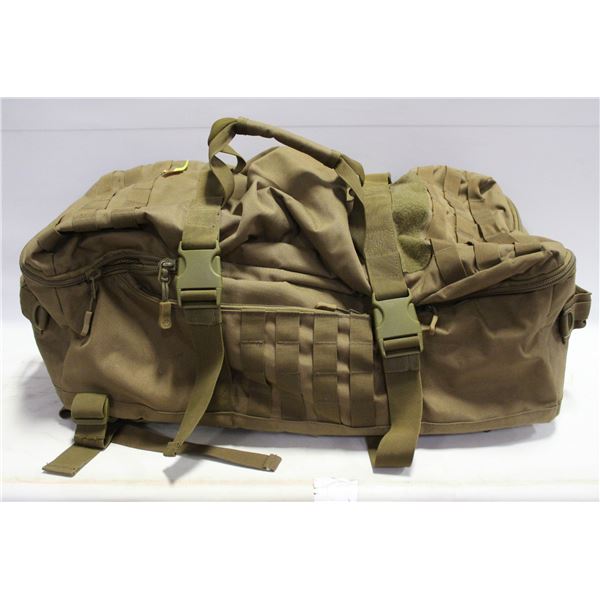 TACTICAL MILITARY XLARGE BACKPACK/DUFFLE