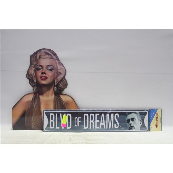 JAMES DEAN & MARILY MONROE-ESTATE