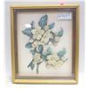 Image 1 : BOHO FLORAL PAPER TOLE ART NO SIGNATURE