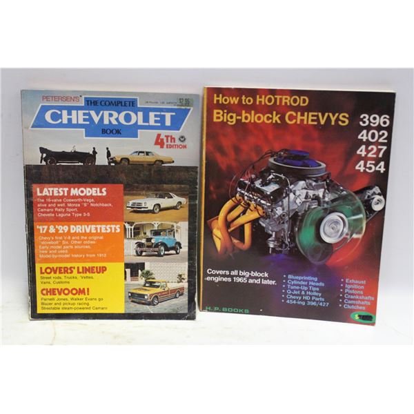 VINTAGE BIG BLOCK CHEVY HP BOOK & COMPLETE