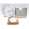 Image 1 : LOT OF 3 VARIOUS CLOCKS
