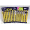 Image 1 : IRWIN SPEEDBOR DRILL BITS. 13 PIECES