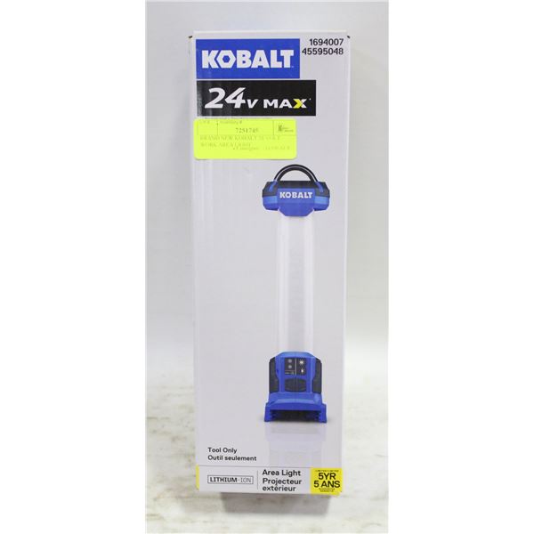 BRAND NEW KOBALT 24 VOLT WORK AREA LIGHT