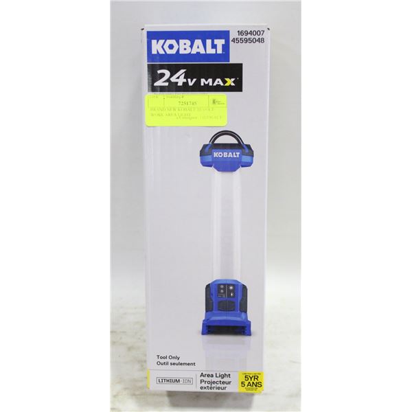 BRAND NEW KOBALT 24 VOLT WORK AREA LIGHT
