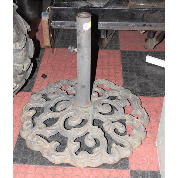 HEAVY STEEL UMBRELLA BASE