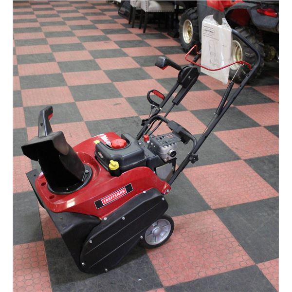 CRAFTSMAN SNOW BLOWER- BRIGGS & STRATTON ENGINE