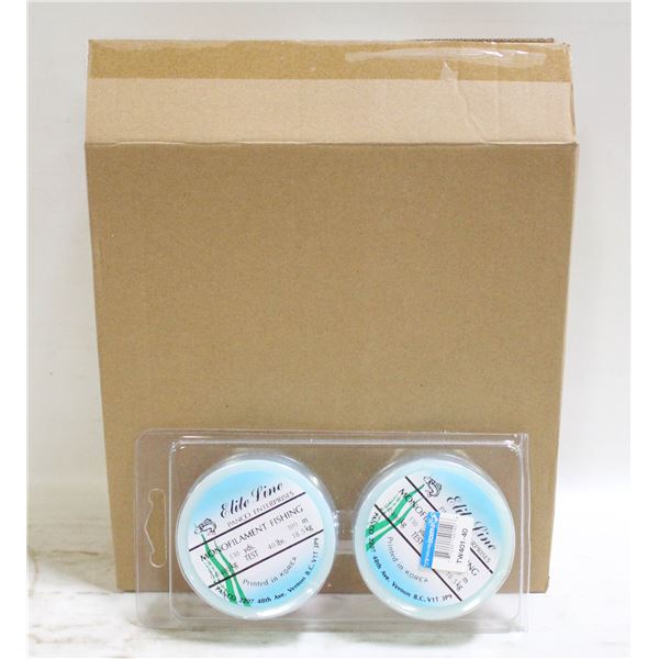 12 SPOOLS OF FISHING LINE 30 POUND TEST