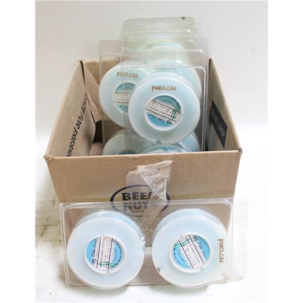 12 SPOOLS OF FISHING LINE 30 POUND TEST