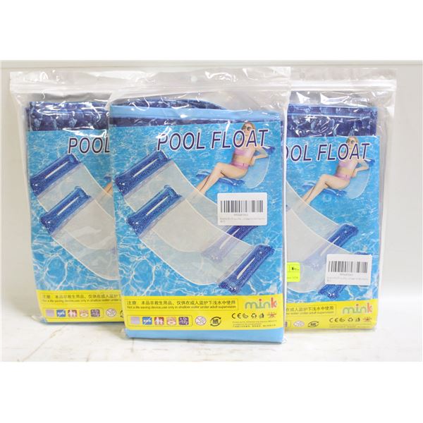 SIX POOL FLOATS