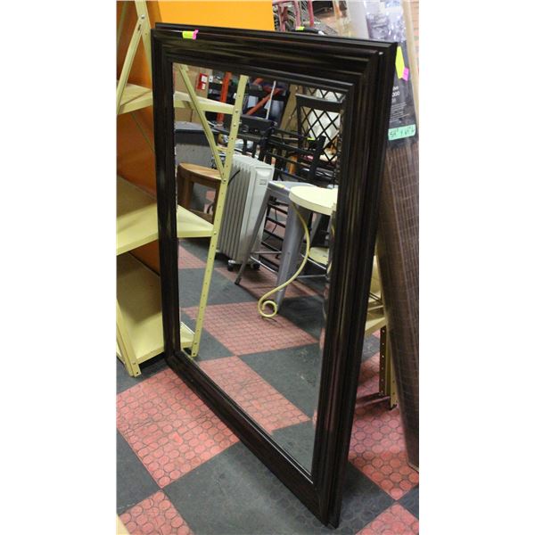 MIRROR APPROX 37.5” X 48.5” INCLUDING WOODEN FRAME