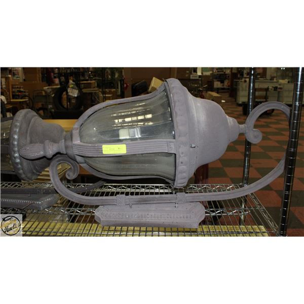 EXTERIOR LANTERN MEASURING 38” X 14” WIDE