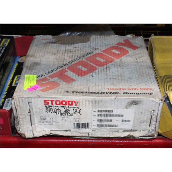 BOX OF MIG WIRE CABLE (DAMAGED BOX)