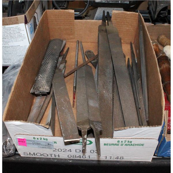 ESTATE LOT OF VARIOUS WOOD FILES