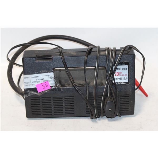 ESTATE SUPEREX COMPRESSOR 120 PSI 12 V D.C.