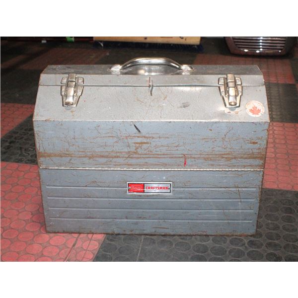 LARGE METAL TOOLBOX