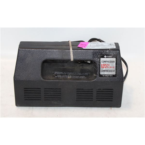 ESTATE SUPEREX COMPRESSOR 120 PSI 12 V D.C.