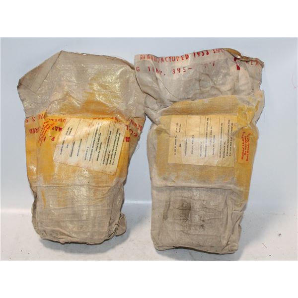 2 VINTAGE SEALED NORTHERN ELECTRIC COMPANY