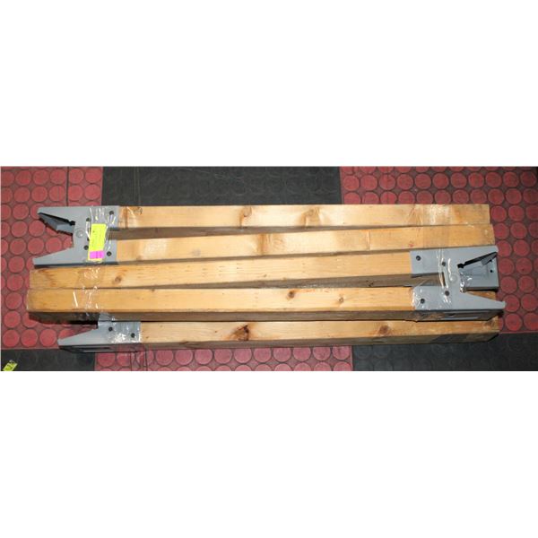 SAWHORSE LEGS- 31"- LOT OF 4
