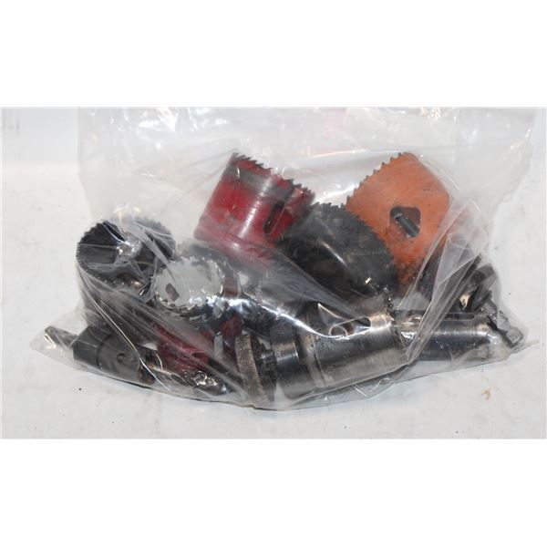 ESTATE LOT VARIOUS  HOLE SAW CUTTERS