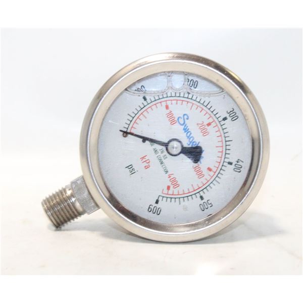SWAGELOCK GAUGE STAINLESS INDUSTRIAL