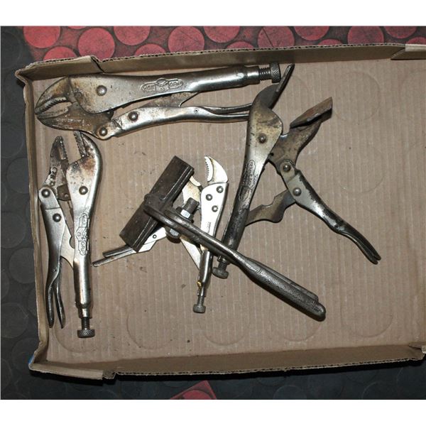 ESTATE LOT VARIOUS VISE GRIPS