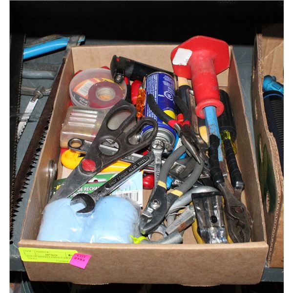 LOT OF MISCELLANEOUS SHOP TOOLS
