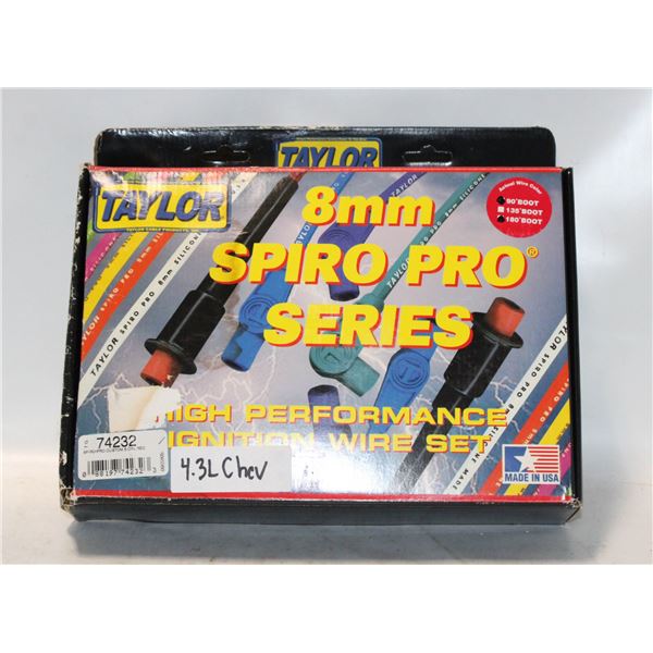 TAYLOR 8MM, RED IGNITION WIRE SET, 4.3L CHEV