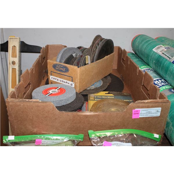 ESTATE LOT OF ASSORTED DISC GRINDER BLADES