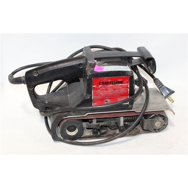 VINTAGE SEARS CRAFTSMAN 3" X 21" BELT SANDER