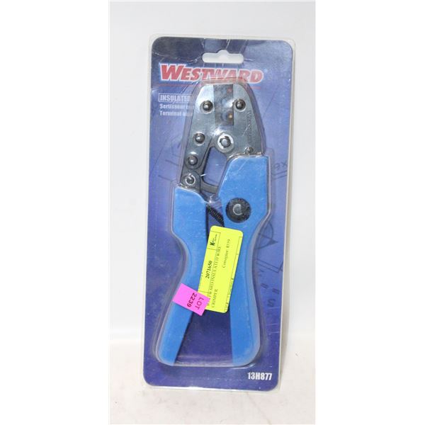 WESTWARD INSULATED WIRE CRIMPER