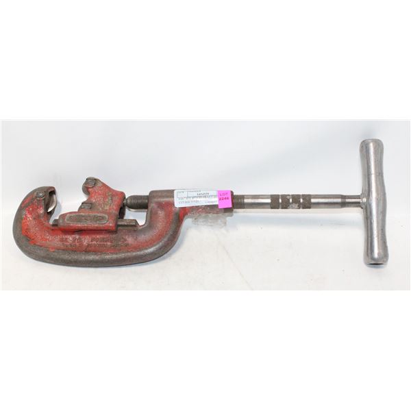 VINTAGE RIDGID HEAVY DUTY PIPE CUTTER NO 2A -
