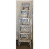 Image 1 : LOT OF 2 LADDERS VARIOUS SIZES