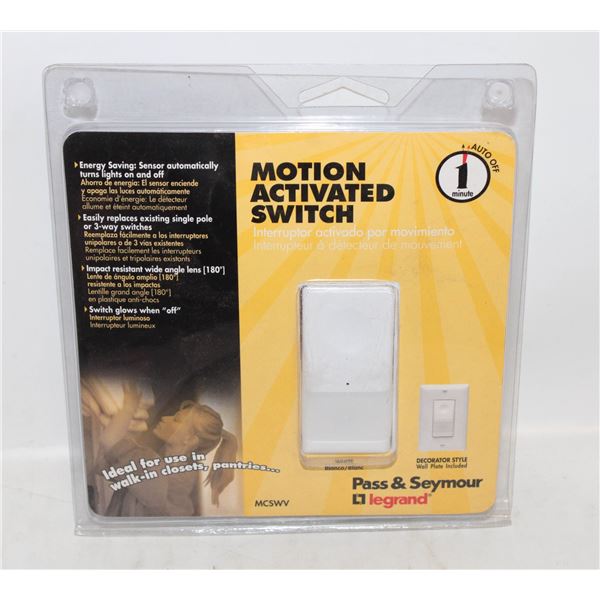 2 NEW CASES OF MOTION SENSORS - 6 PER CASE