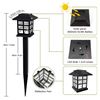 Image 5 : 2 PCS/PK COLORED SOLAR LANDSCAPE OUTDOOR LIGHT