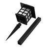 Image 4 : 2 PCS/PK COLORED SOLAR LANDSCAPE OUTDOOR LIGHT