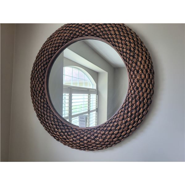 Rattan Mirror A