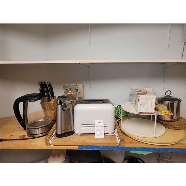 Toaster, Kettle, Knives A
