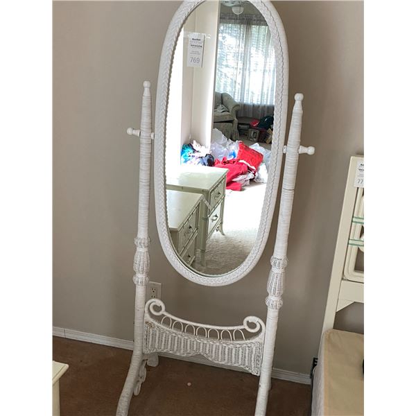 Wicker Mirror C