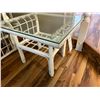 Image 3 : Wicker & Glass Side Table C