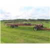 Image 1 : Borderline Fabrication 38ft Hay Trailer with Metal Hay 