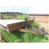 Image 2 : Friesen Trailers Bumper Hitch 18ft Flat Deck Tandem *HAS TOD